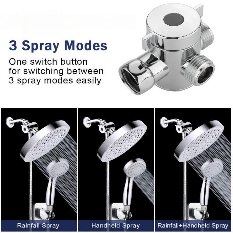 صمام تحويل G1/2 الفاصل 2 أو 3  - مراجعة Shower Valve Cartridge وسعره
