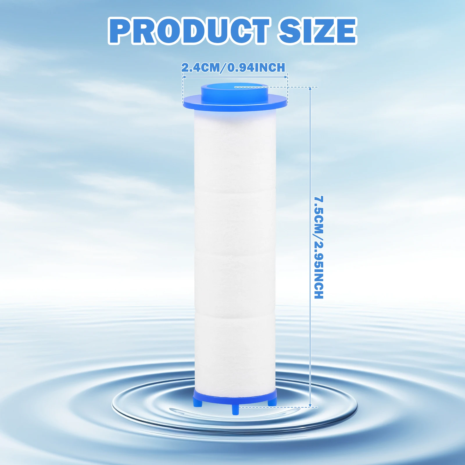20 قطعة فلتر قطن PP لرأس الدش، - مراجعة Shower Valve Cartridge وسعره